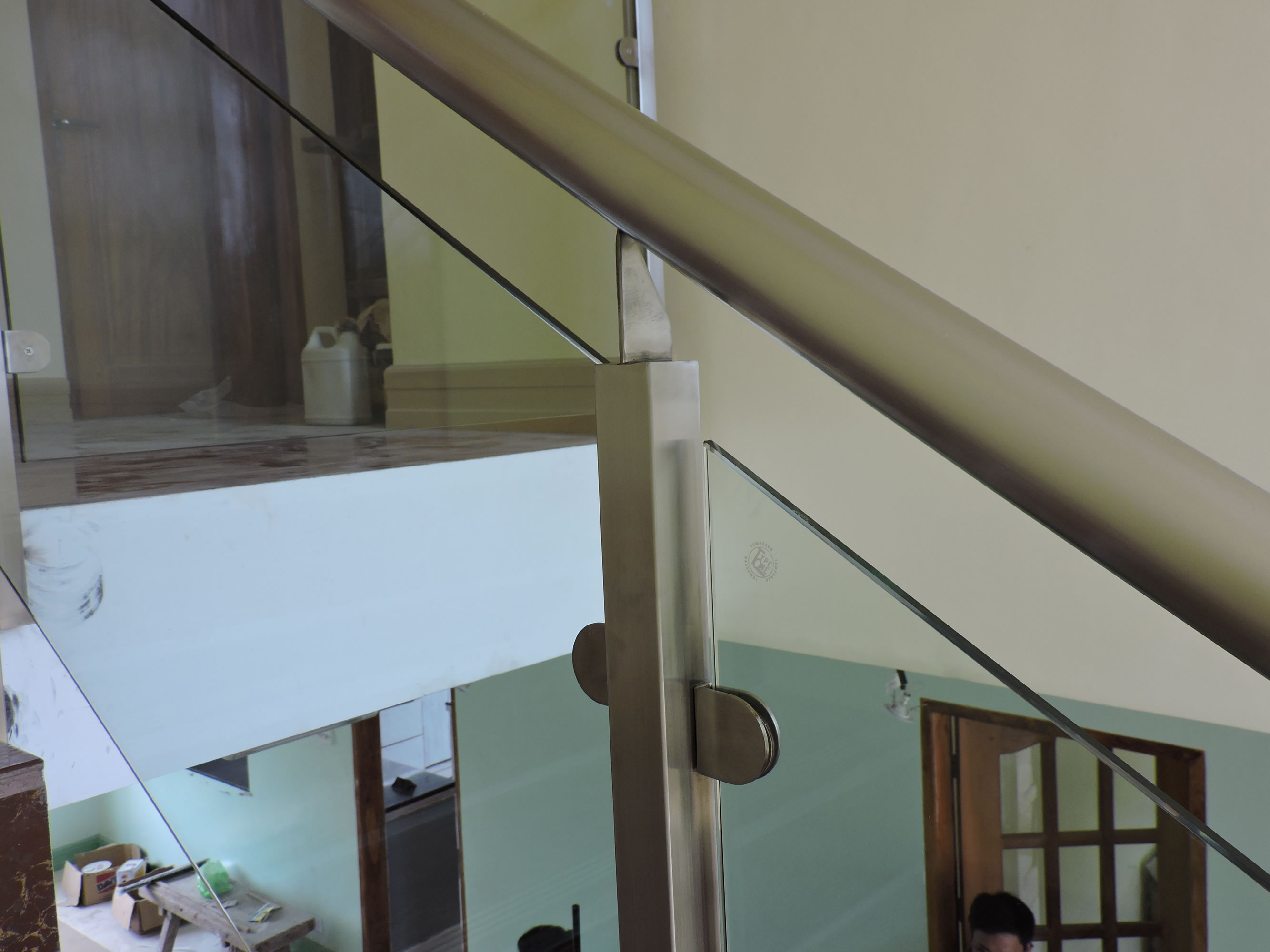 Glass Stair Railing Biocol Albay Philippines