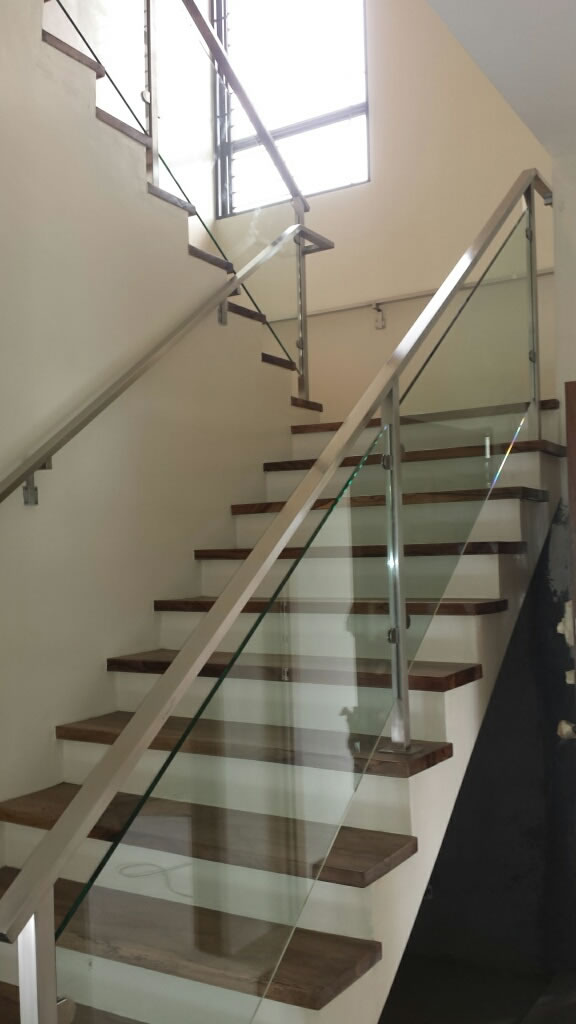 Glass Stainless Railing | Glass Railings Philippines, Glass Railing,  Tempered Glass, Wrought Iron Railings, Gates, Grills, Metal Fabrication,  Curved Glass