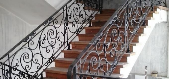 Classic Wrought Iron Staircase