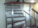 Glass Stair Railing Stainless Frame