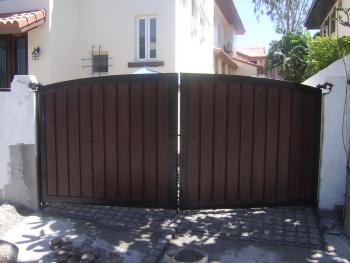 Steel and Wood Gate