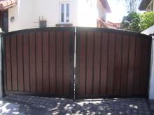 Steel and Wood Gate